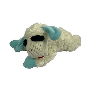 Multipet ternational Plush Blue Puppy Lamb Chop Toy Medium - 1 of 1
