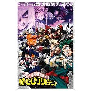 Trends International My Hero Academia: Season 6 - Key Art Framed Wall Poster Prints - 1 of 4