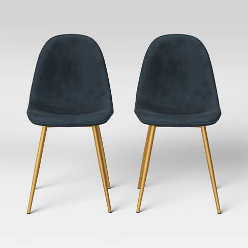 Copley Velvet Dining Chair With Brass Leg Project 62 Target