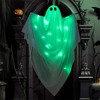 Joyfy 47’’ Halloween Light up Ghost Outdoor Decor, Hanging Ghost with LED Light for Haunted House Prop, Front Yard Lawn Garden Party Decor - 3 of 4