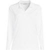 Lands' End School Uniform Women's Long Sleeve Feminine Fit Rapid Dry Polo Shirt - 3 of 3