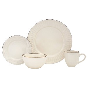 Baum Bros. 16pc Stoneware Acan Dinnerware Set - 1 of 4