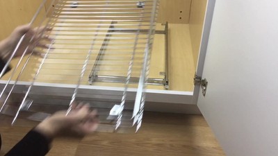 OCG 2 Tier Pull Out Cabinet Organizer (14" W X 21" D), Pull Out Drawers