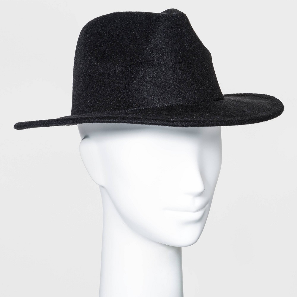 Women's Fedora Hat - Universal Thread Black | Target