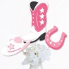 Big Dot of Happiness Rodeo Cowgirl - Pink Western Party Centerpiece Sticks - Table Toppers - Set of 15 - 3 of 4