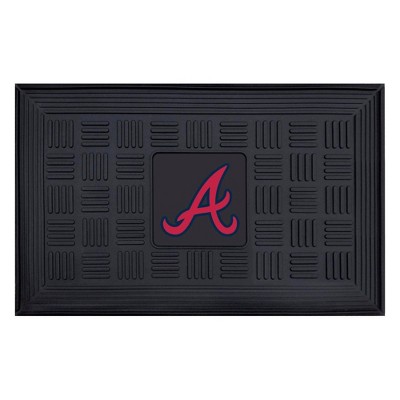 MLB Atlanta Braves 19.5"x31" Heavy Duty Door Mat