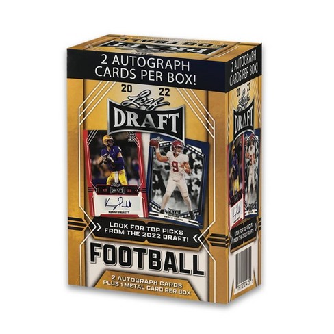 2022 Wild Card Matte Draft Picks Football Premium Blaster Box 