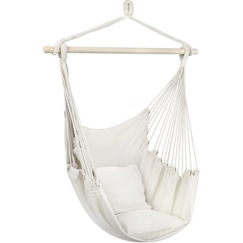 Sorbus Hanging Rope Hammock Chair Swing Seat For Any Indoor Or