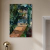 Art Remedy Entrance with Fountain Impresionism Landscape Wall Art Unframed - 2 of 4