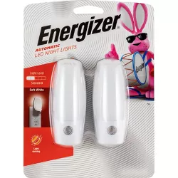 Energizer 2pk LED Automatic Plug In Nightlights
