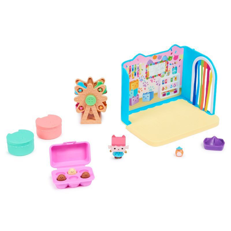 Gabby&#39;s Dollhouse Baby Box Cat Craft-A-Riffic Room with Exclusive Figure, 6 of 11