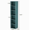NicBex 6-Tier Modern Cube Bookshelf with Storage Display Shelves Bookcases for Living Room Home Office - 3 of 4