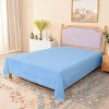 Brushed Microfiber Flat Sheet Only, Super Soft Hotel Quality Top Sheet - NTBAY - 4 of 4