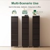 Munora - 5-Drawer Vertical File Cabinet with Lock & Wheels - Heavy Duty for A4/Letter/Legal Files - Black - 3 of 4