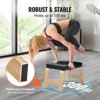 VEVOR Yoga Headstand Bench, 300 lbs Capacity Yoga Inversion Chair for Family Gym, Headstand Trainer with Wood Frame & PU Pad, Black - 4 of 4