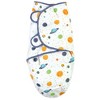 Hudson Baby Unisex Baby Quilted Cotton Swaddle Wrap 3pk, Metallic Stars, 0-3 Months - 4 of 4