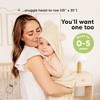 KeaBabies 2pk Snuggle Baby Towels with Hood for Newborn Girls, Boys, Toddlers, Soft & Absorbent Hooded Baby Bath Towels - 3 of 4