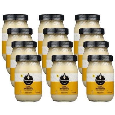 Spectrum Canola Mayonnaise - Case of 12/16 oz