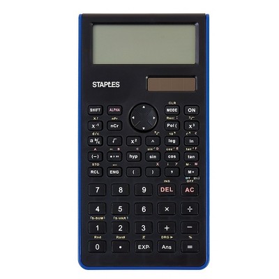 Staples Blue Scientific Calculator 240 Function 44699