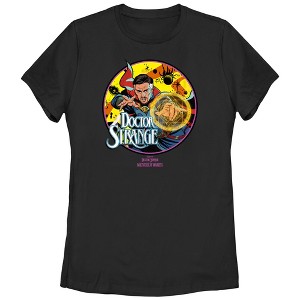 Women's Marvel Doctor Strange in the Multiverse of Madness Strange Comic T-Shirt - 1 of 4