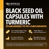 Black Seed Oil Capsules + Turmeric Curcumin Supplement 95% Curcuminoids, Immune & Digestive Health Support, Havasu Nutrition, 60ct - 3 of 4