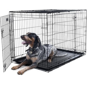 PETMAKER X-Large 2 Door Foldable Dog Crate Cage - 42 x 28 Inch - 1 of 1