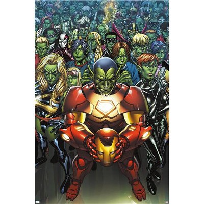 Marvel Secret Invasion - Nick Fury Feature Series Wall Poster, 22.375 x  34 Framed 