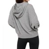 Women's Ibby Oversized Zip Hoodie - SPIRITUAL GANGSTER - 2 of 4