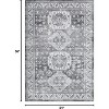 Vintage Area Rug Small Entryway Rug Indoor Non-Slip Doormat Washable Stain Resistant Floor Carpet Boho Accent Rug - 2 of 4