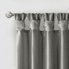 PAGED Faux Silk Blackout Curtains for Bedroom,Window Curtain Panel with Twisted Tab Top,Lined,Curtains for Living Room,Machine Washable - 3 of 4