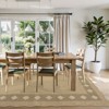 Lahome Diamond Double Frame Diagonal Faux Jute Rectangular Indoor Outdoor Area Rug - 4 of 4