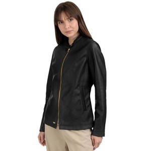 Nine West Women's Racer Jacket NWDO2143US - 1 of 3
