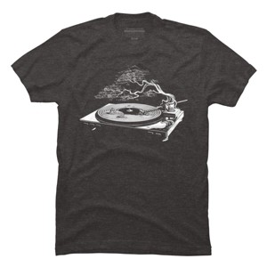 Men's Design By Humans The Sound of Zen By EranFowler T-Shirt - 1 of 4