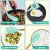 NewHome "35-Piece Kitchen Utensil Set with Holder, Spatulas, Turner, Tongs, Measuring Cups, Egg Whisk & More" Green - 2 of 4