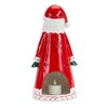 Christmas Holiday Santa Tea Light Holder – 10.25" Clay by Melrose - 2 of 3
