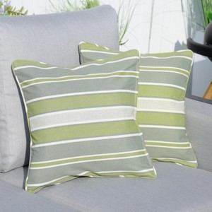 Moda Furnishings Outdoor Reversible Throw Pillow (Set of 2) - 1 of 4