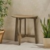 NicBex Modern Outdoor End Table Outdoor Side Table, Outdoor Coffee Table Patio Table Small Table Outdoor Table for Backyard, Balcony, Porch - 3 of 4