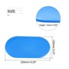 Unique Bargains Oval Yoga Dual-Sided Core Sliders for Abdominal Exercise Equipment 1 Set - 2 of 4