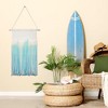 Aoibox Beach Wave Tassels Macrame Wall Hanging Boho Tapestry Art for Coastal Themed Living Room Bedroom Home Decor - 4 of 4