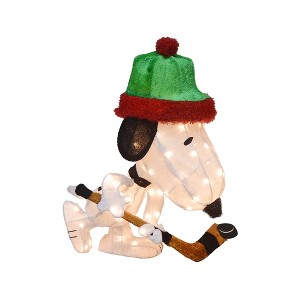 28" Peanuts 3D Led Prelit Yard Snoopy - 1 of 3