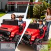 Jojoka 24V Ride on Toys for Big Kids, 2 Seater Ride on Car w/Remote Control, 4x4 Ride-on Truck with 4 Motors, 3 Speeds Adjustable - 4 of 4