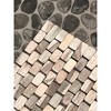 Hip-o Modern Living  White Washed Rosewood Floor Mat IPM005