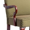 NicBex Jacquard Diamond Fabric Accent Chair,Upholstered Living Room Chairs with High Backrest,Gooseneck Armchair,Accent Chairs for Living Room - 4 of 4