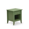 East West Furniture,Modern Nightstand Bedroom with 1 Wooden Drawer, Stable and Sturdy Constructed - 2 of 4