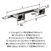 Amerock Esquire Wall Mounted Towel Bar - 4 of 4