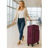 World Traveler Dejuno Jasper 28-Inch Lightweight Expandable Spinner Luggage - 2 of 3