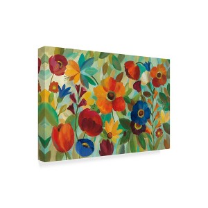 Trademark Fine Art -Silvia Vassileva 'Summer Floral V' Canvas Art - 1 of 3