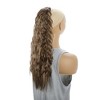 Unique Bargains Women's Corn Curly Ponytail Long Hair Hair Extensions High Temperature Fiber 22IN 1 Pc - 3 of 4