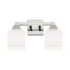 Livex Lighting Aragon 2 - Light Vanity in  Polished Chrome - 3 of 4