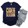 Cider Season Block Distressed - Women's Short Sleeve Graphic T-Shirt - 3 of 4